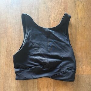 lululemon athletica Black Crop Top